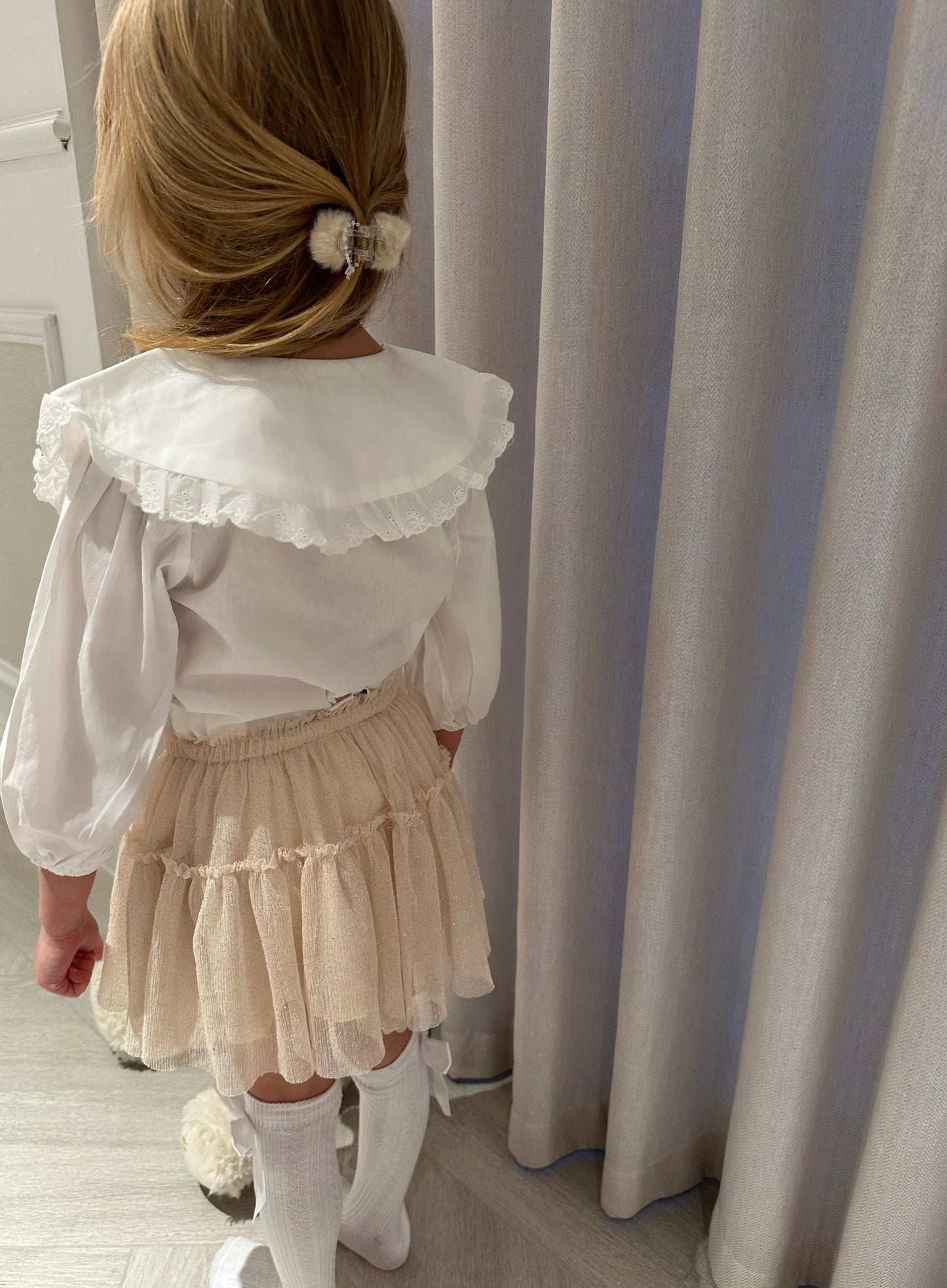 OPHELIE COLLAR BLOUSE