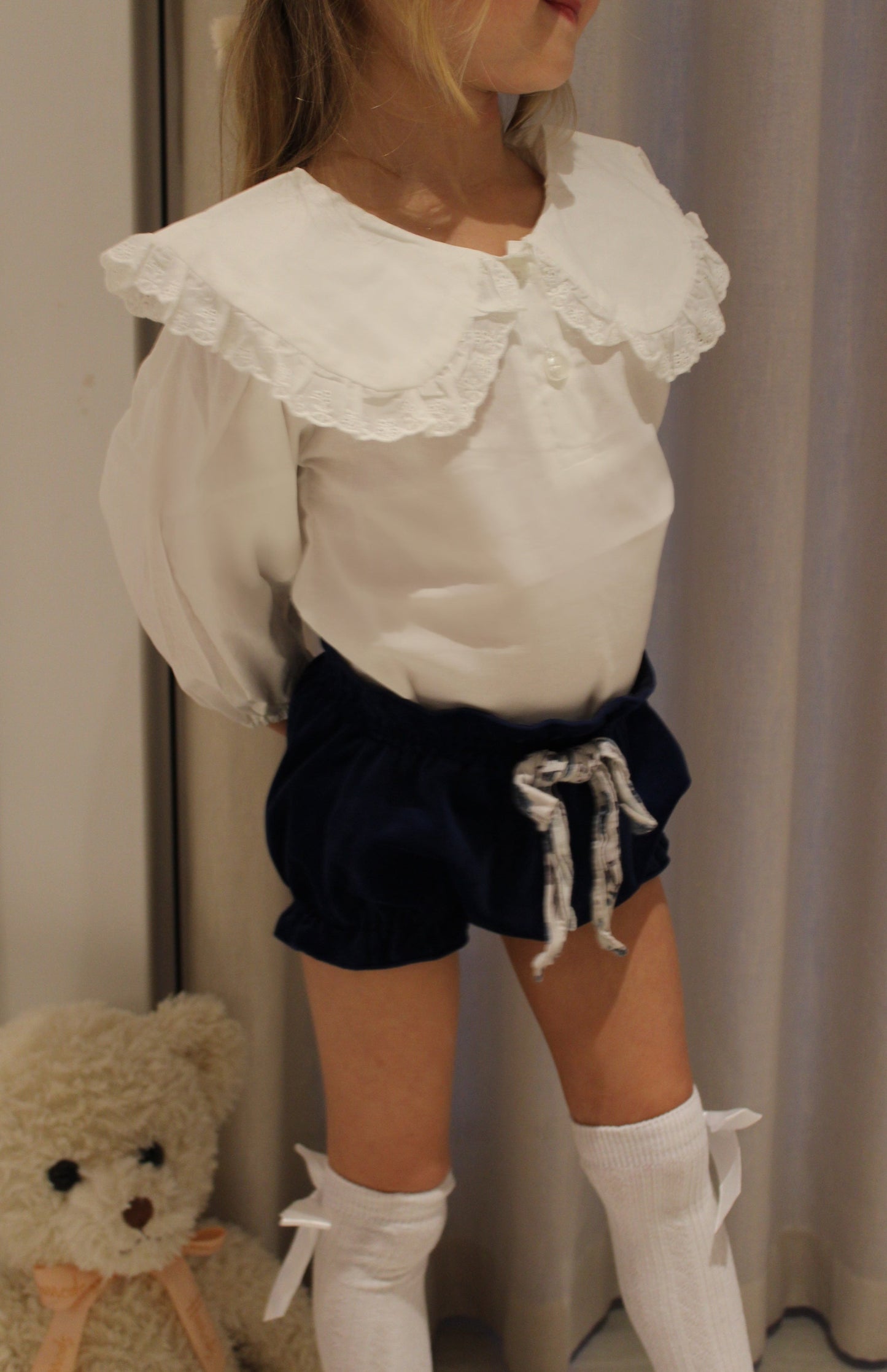 OPHELIE COLLAR BLOUSE